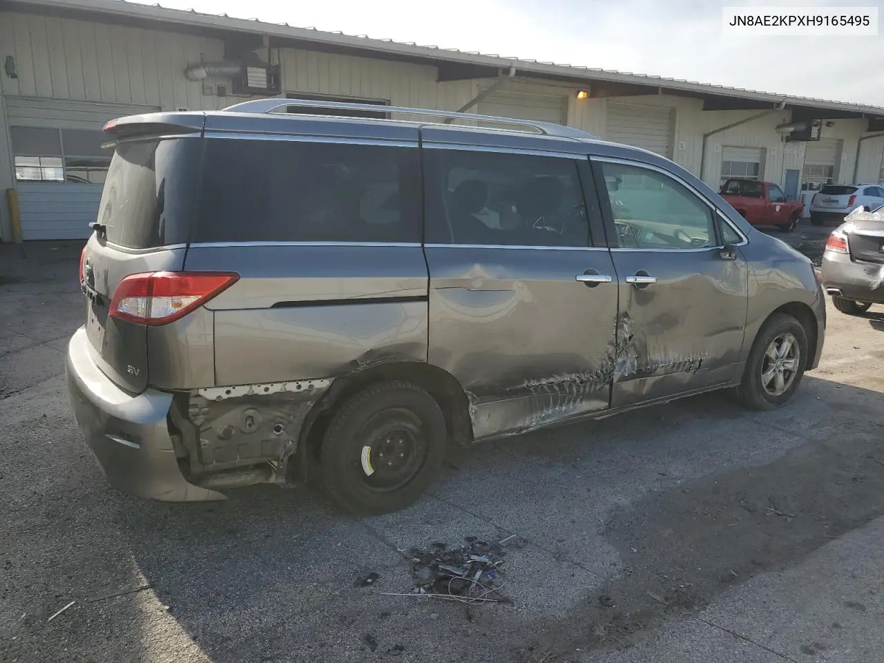 2017 Nissan Quest S VIN: JN8AE2KPXH9165495 Lot: 49047685