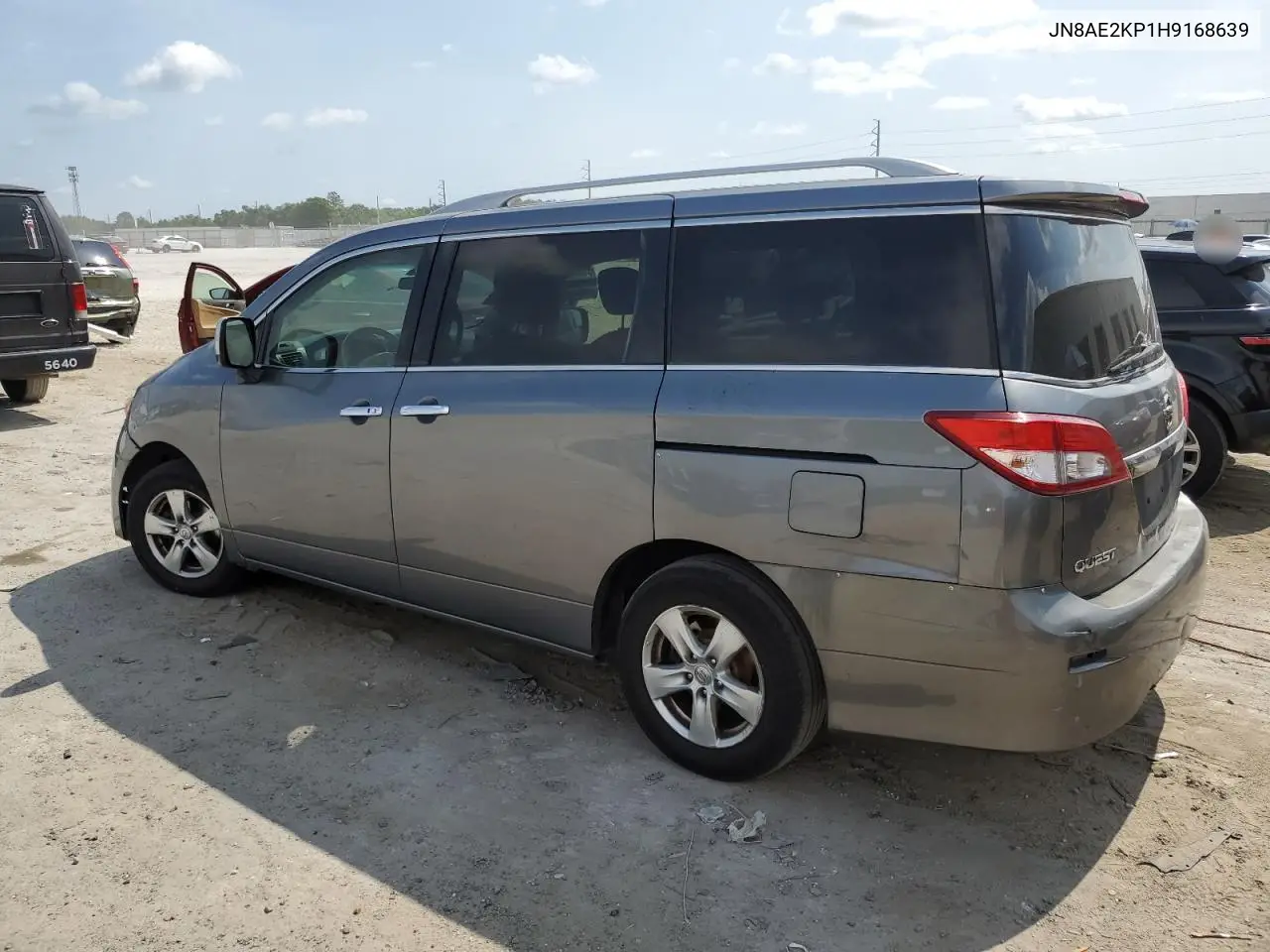 2017 Nissan Quest S VIN: JN8AE2KP1H9168639 Lot: 56042905
