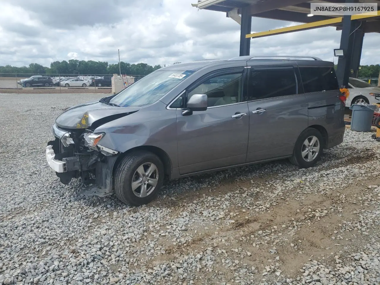 2017 Nissan Quest S VIN: JN8AE2KP8H9167925 Lot: 56483755