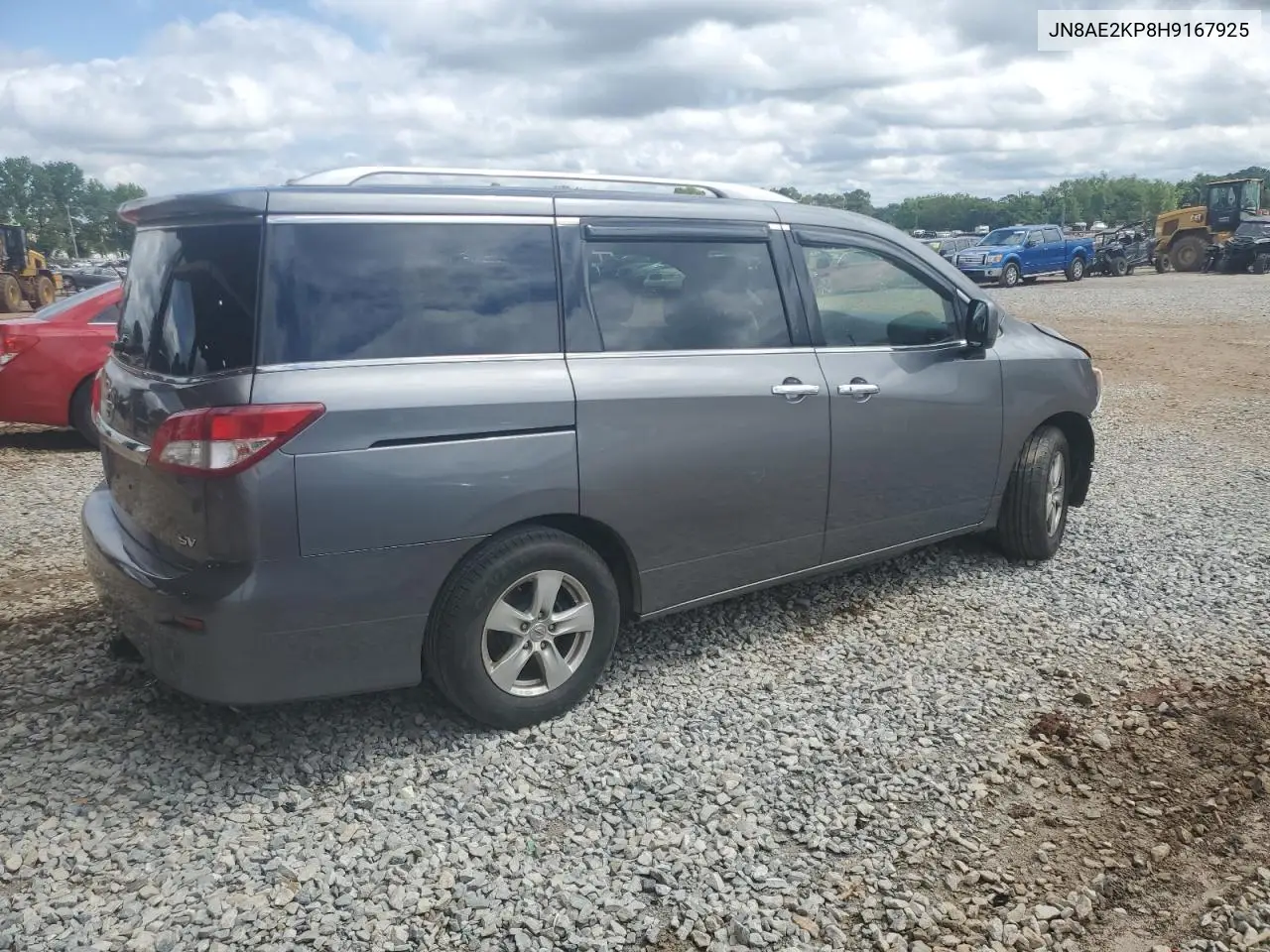 2017 Nissan Quest S VIN: JN8AE2KP8H9167925 Lot: 56483755