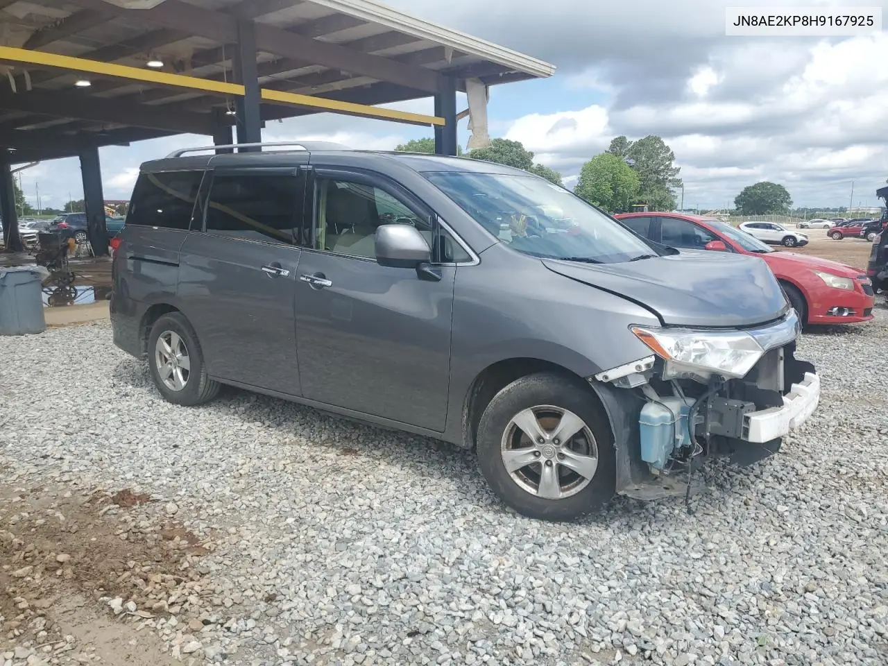 2017 Nissan Quest S VIN: JN8AE2KP8H9167925 Lot: 56483755