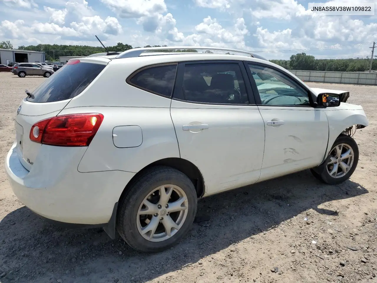 2008 Nissan Rogue S VIN: JN8AS58V38W109822 Lot: 62865855