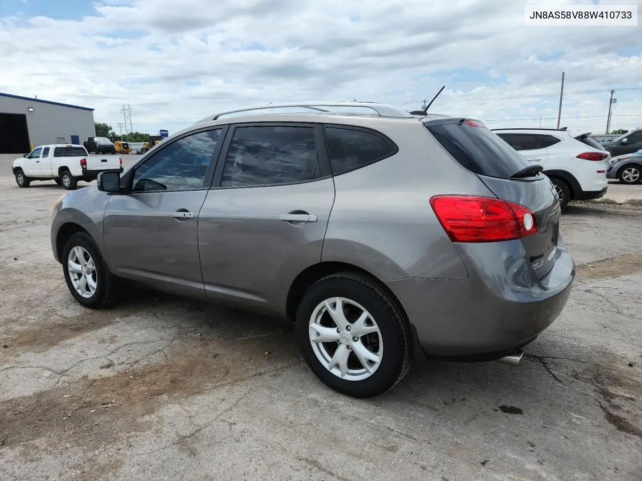 2008 Nissan Rogue S VIN: JN8AS58V88W410733 Lot: 62903845