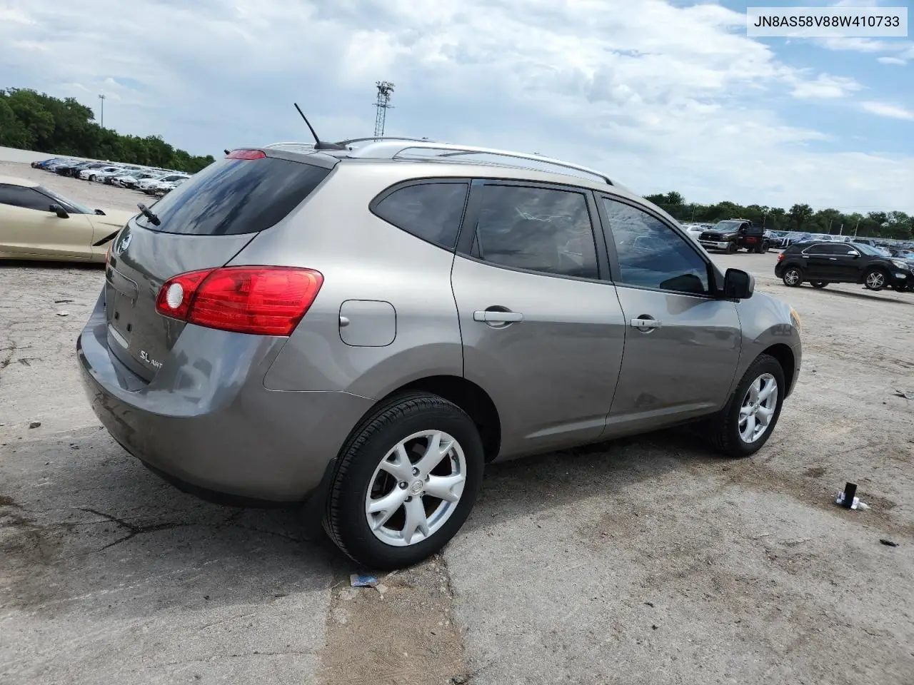 2008 Nissan Rogue S VIN: JN8AS58V88W410733 Lot: 62903845
