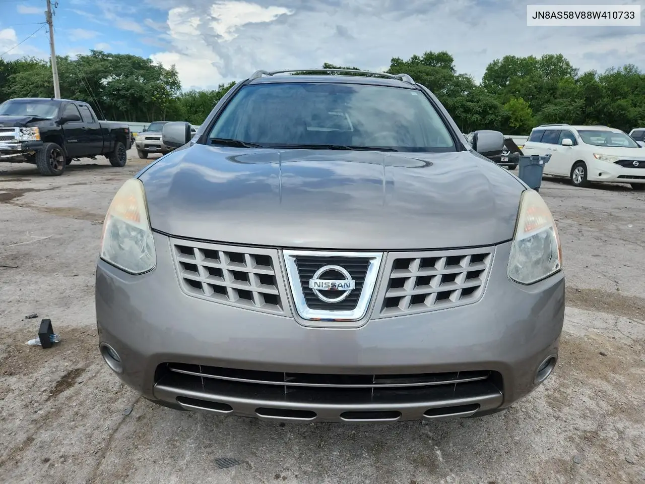 2008 Nissan Rogue S VIN: JN8AS58V88W410733 Lot: 62903845