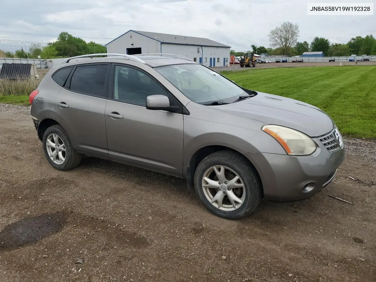 2009 Nissan Rogue S VIN: JN8AS58V19W192328 Lot: 57072985