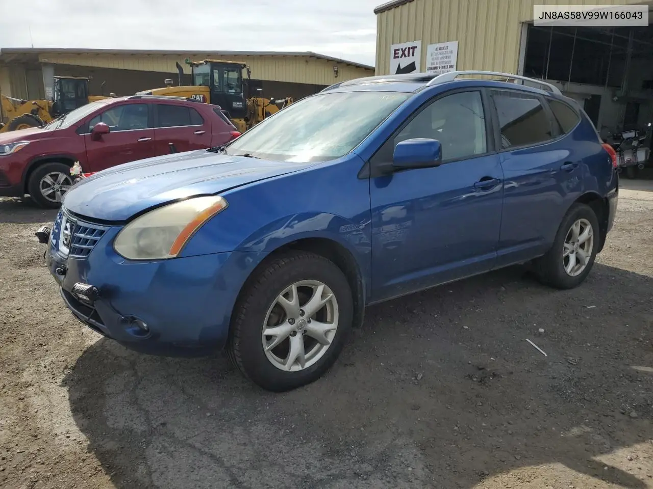 2009 Nissan Rogue S VIN: JN8AS58V99W166043 Lot: 63000695