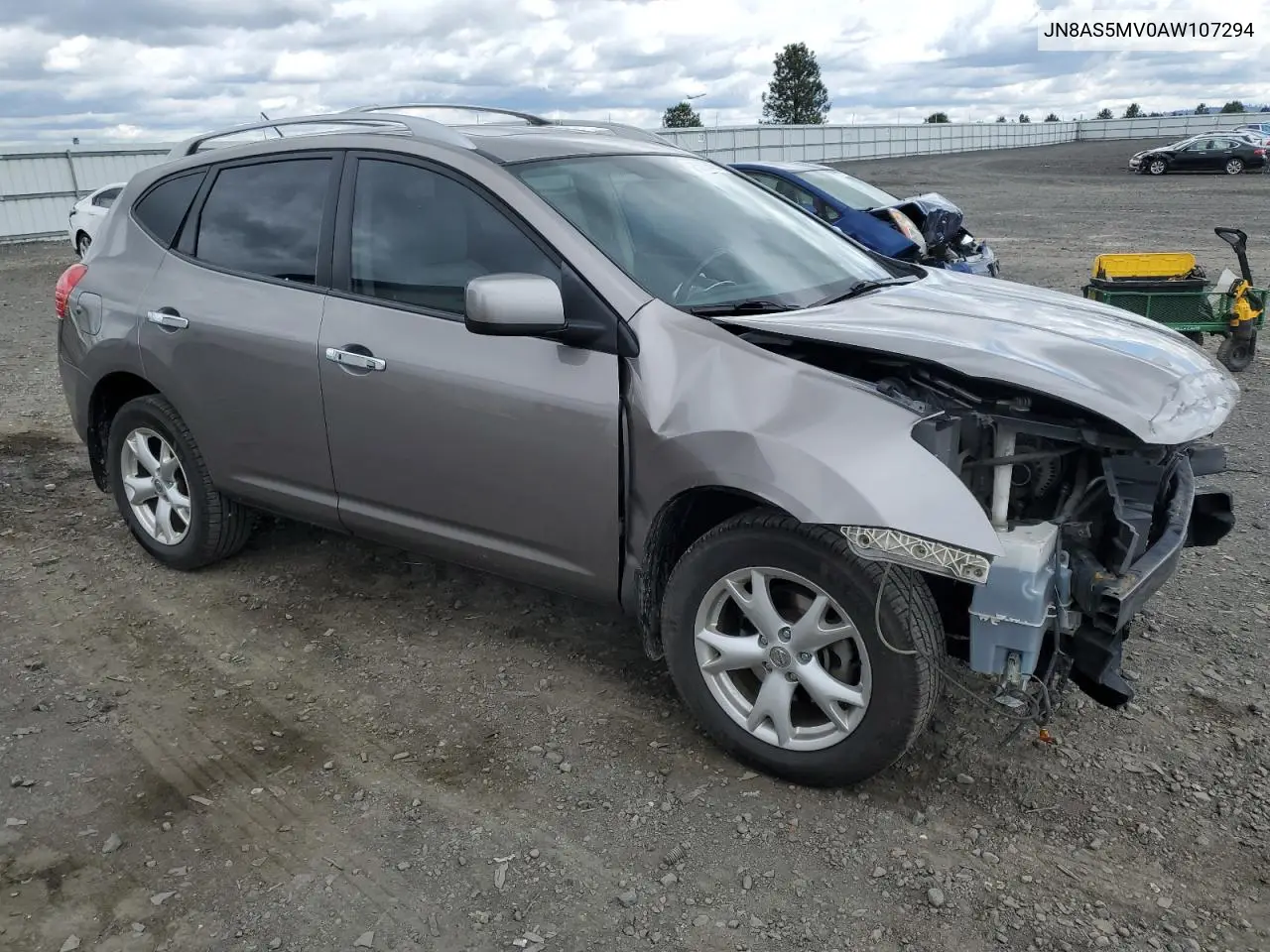 2010 Nissan Rogue S VIN: JN8AS5MV0AW107294 Lot: 56905455