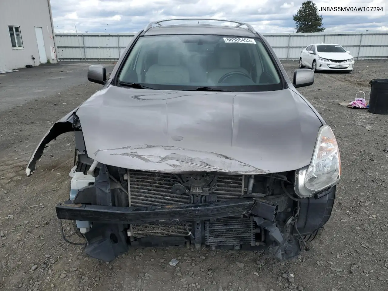 2010 Nissan Rogue S VIN: JN8AS5MV0AW107294 Lot: 56905455