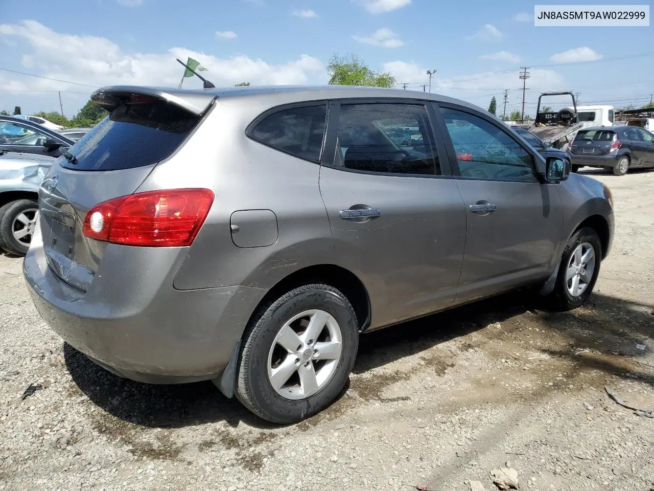 2010 Nissan Rogue S VIN: JN8AS5MT9AW022999 Lot: 56911805