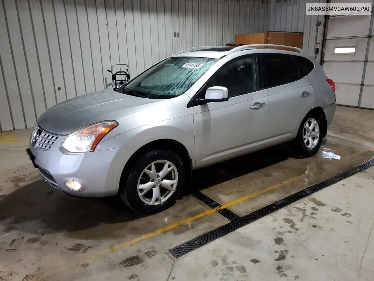 2010 Nissan Rogue S VIN: JN8AS5MV0AW602790 Lot: 56946765