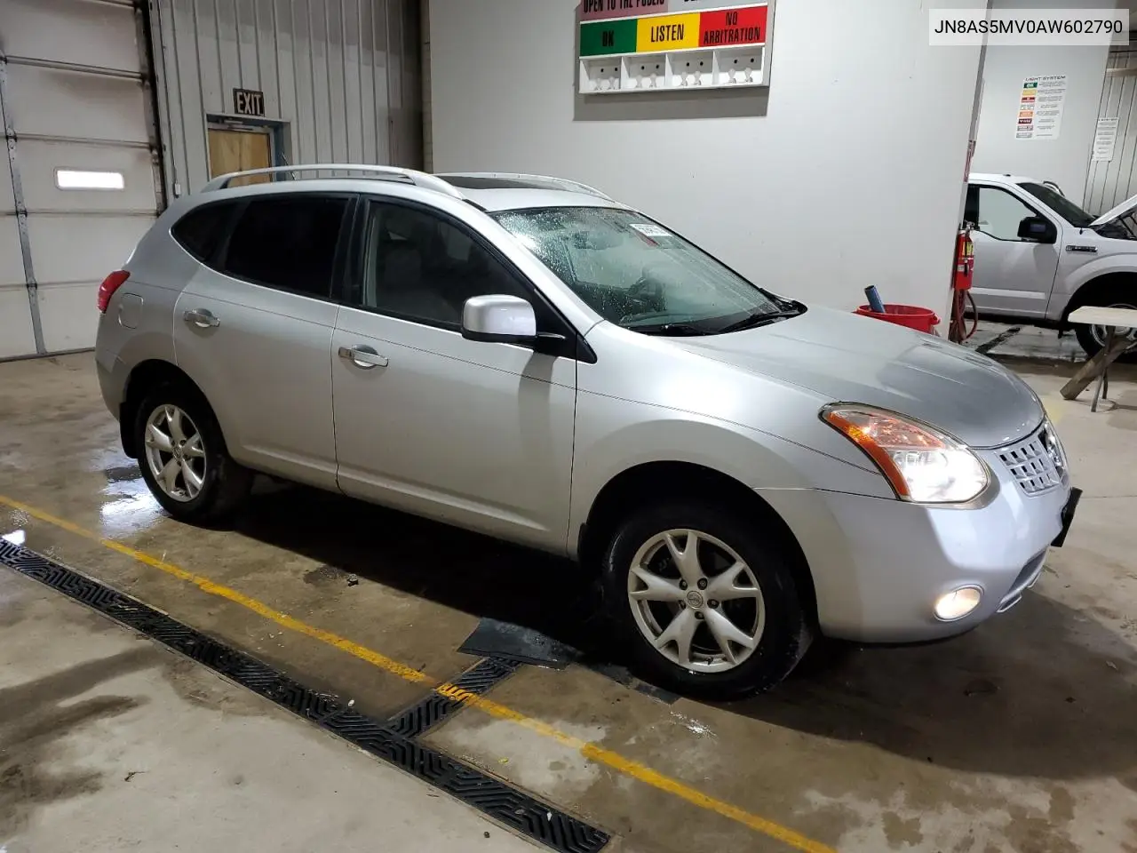 2010 Nissan Rogue S VIN: JN8AS5MV0AW602790 Lot: 56946765