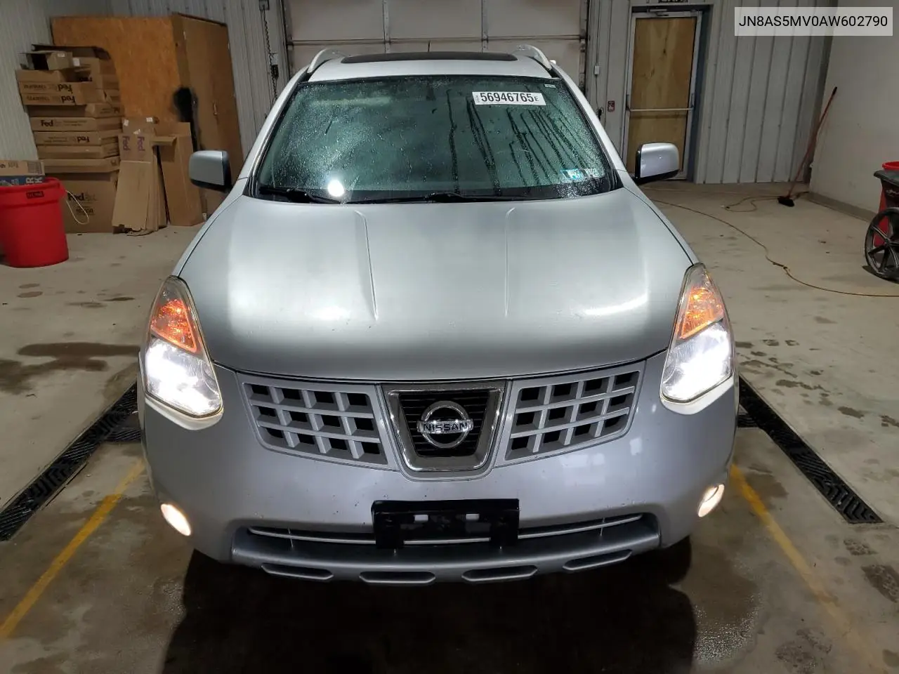 2010 Nissan Rogue S VIN: JN8AS5MV0AW602790 Lot: 56946765