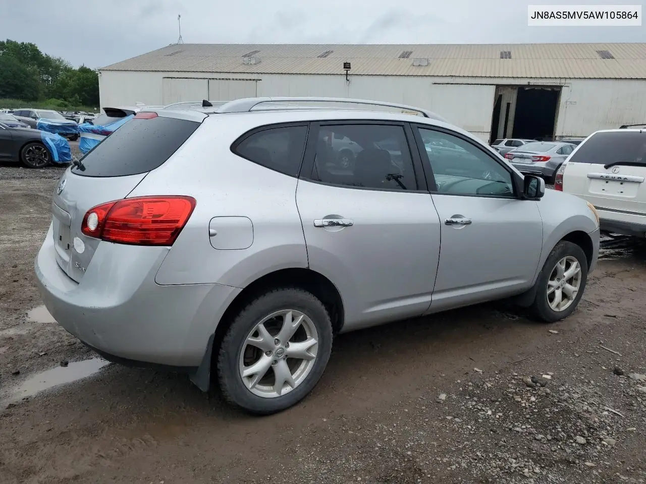 2010 Nissan Rogue S VIN: JN8AS5MV5AW105864 Lot: 62755775