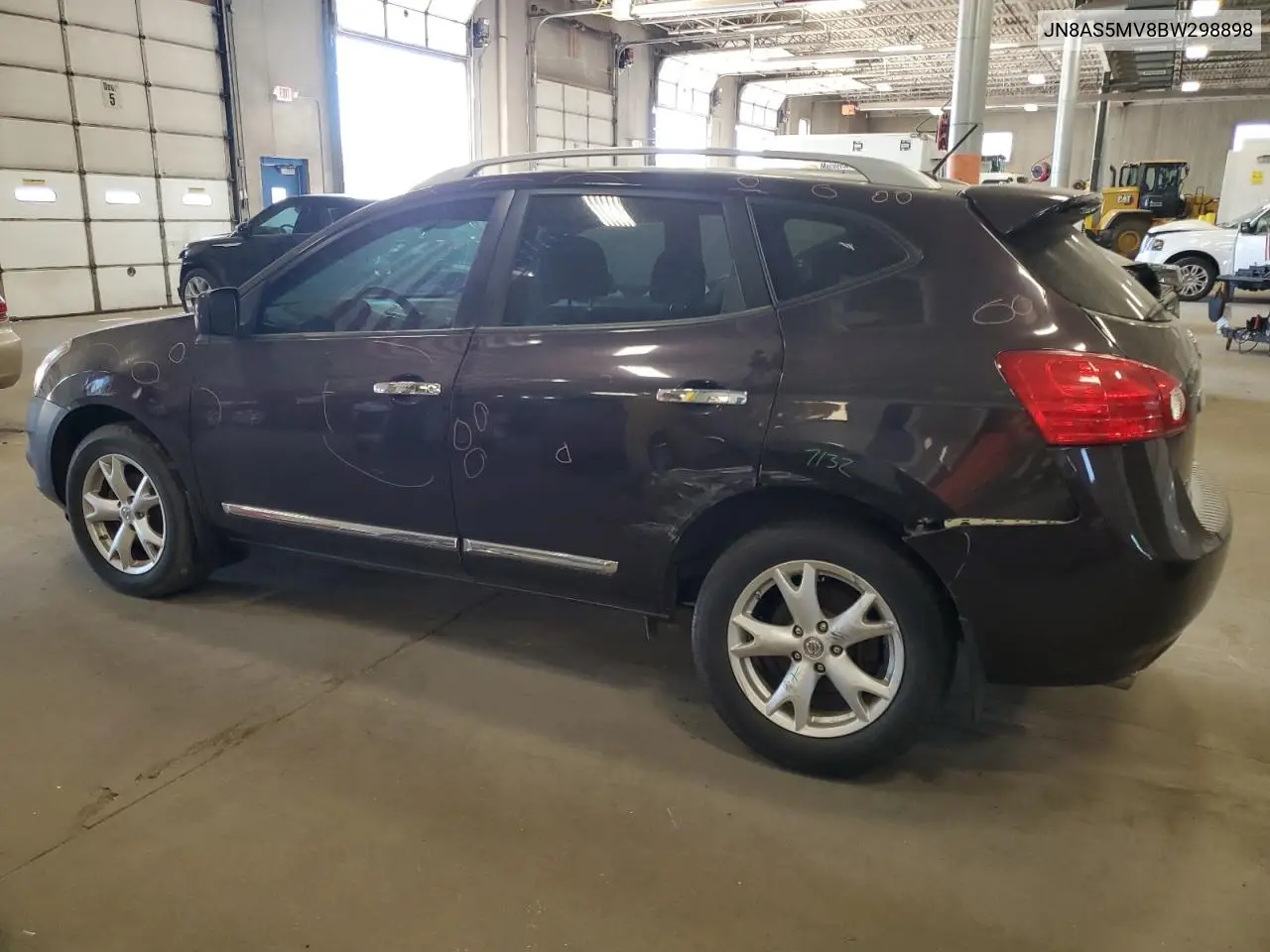 2011 Nissan Rogue S VIN: JN8AS5MV8BW298898 Lot: 56176535