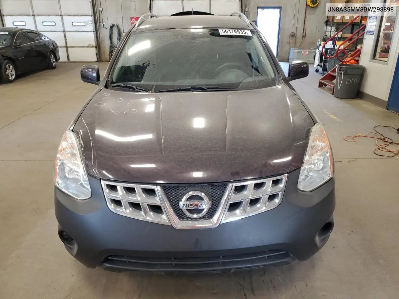 2011 Nissan Rogue S VIN: JN8AS5MV8BW298898 Lot: 56176535