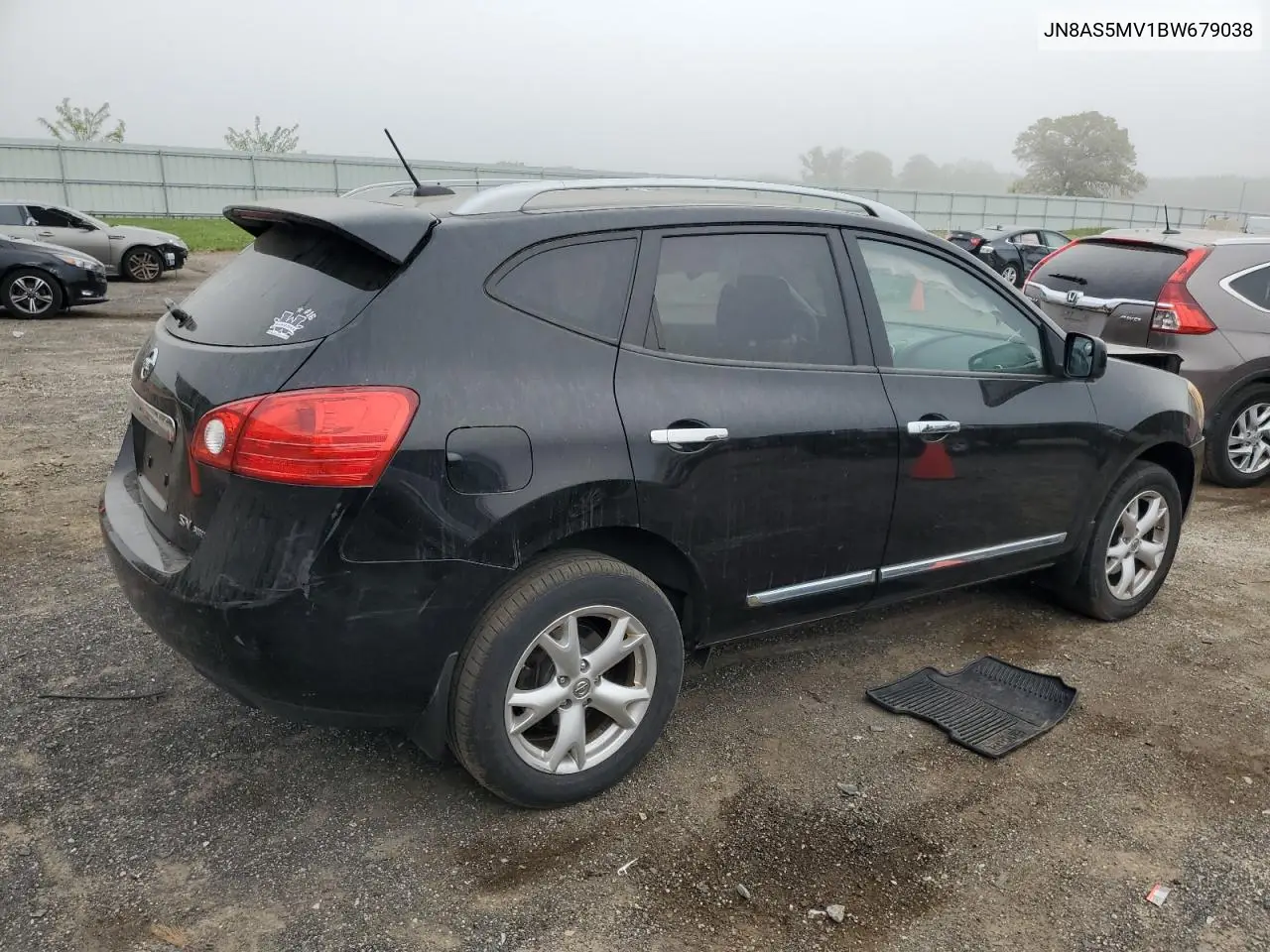2011 Nissan Rogue S VIN: JN8AS5MV1BW679038 Lot: 56932655