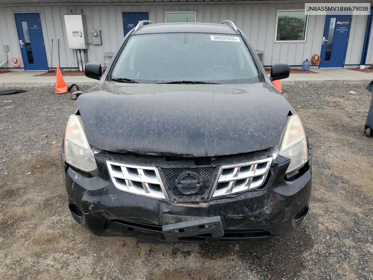 2011 Nissan Rogue S VIN: JN8AS5MV1BW679038 Lot: 56932655