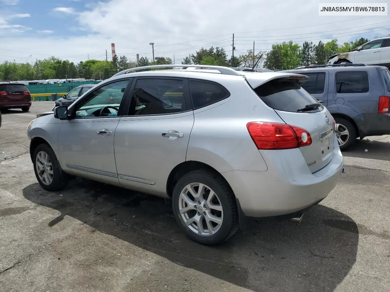 2011 Nissan Rogue S VIN: JN8AS5MV1BW678813 Lot: 56967805