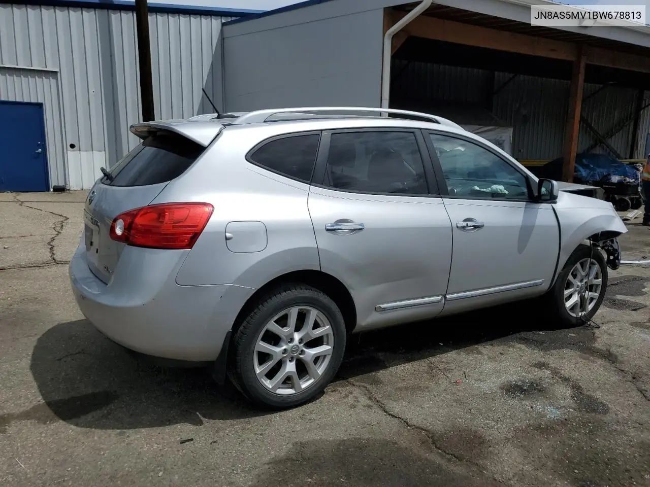 2011 Nissan Rogue S VIN: JN8AS5MV1BW678813 Lot: 56967805