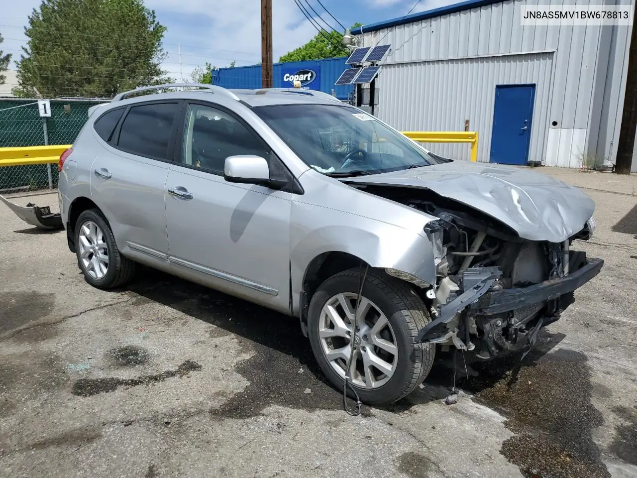 2011 Nissan Rogue S VIN: JN8AS5MV1BW678813 Lot: 56967805