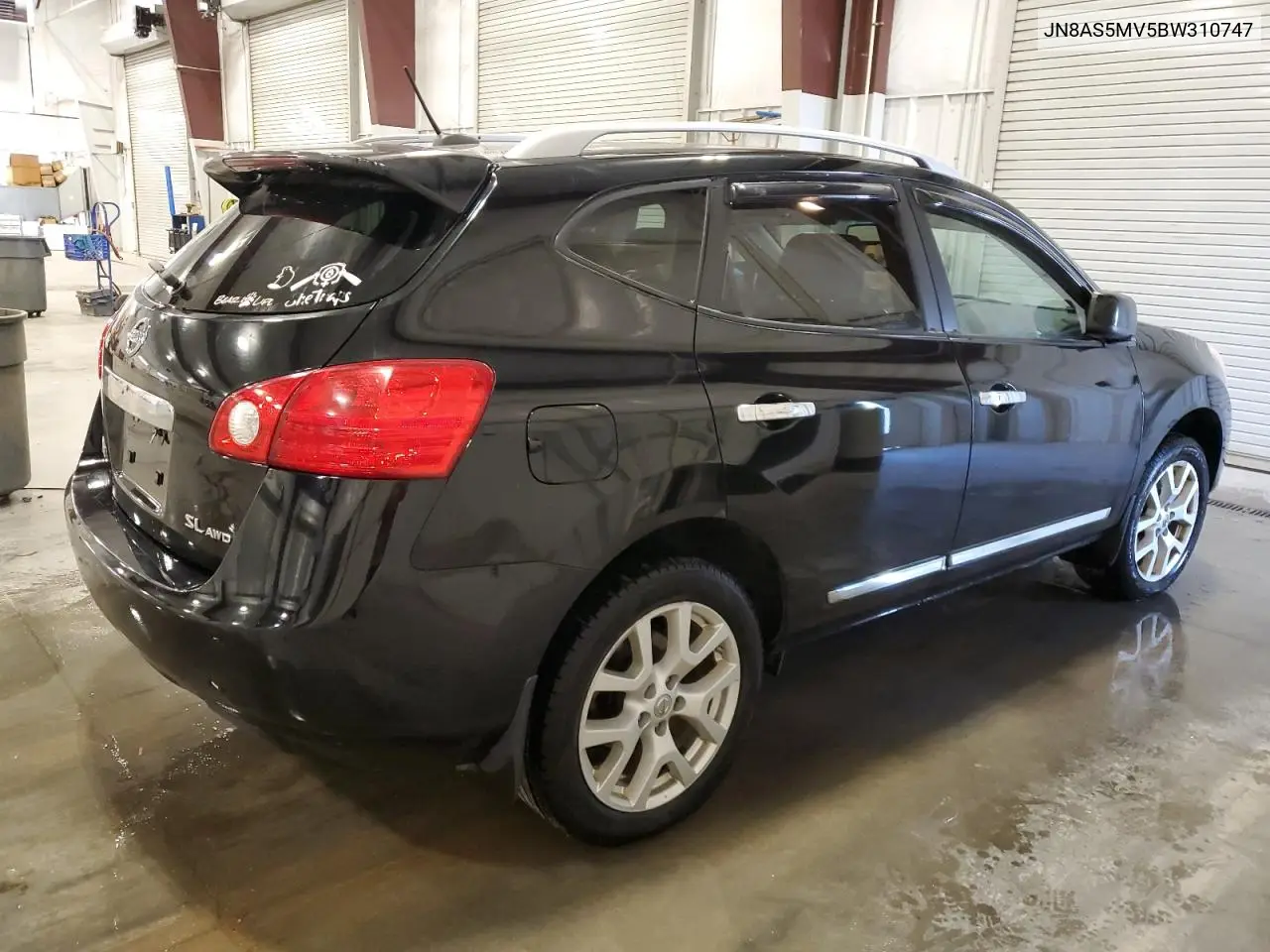 2011 Nissan Rogue S VIN: JN8AS5MV5BW310747 Lot: 61763235