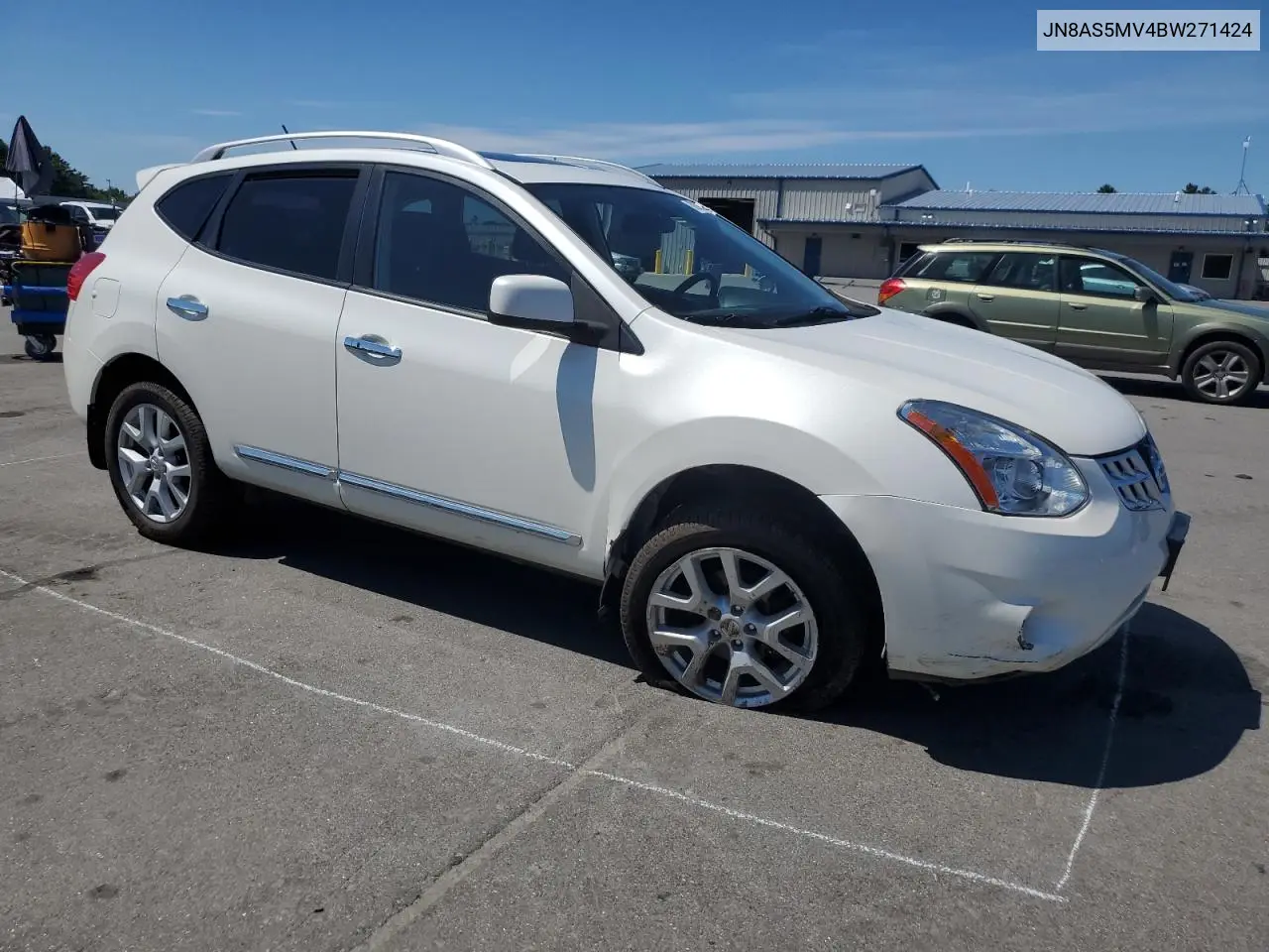 2011 Nissan Rogue S VIN: JN8AS5MV4BW271424 Lot: 62896115