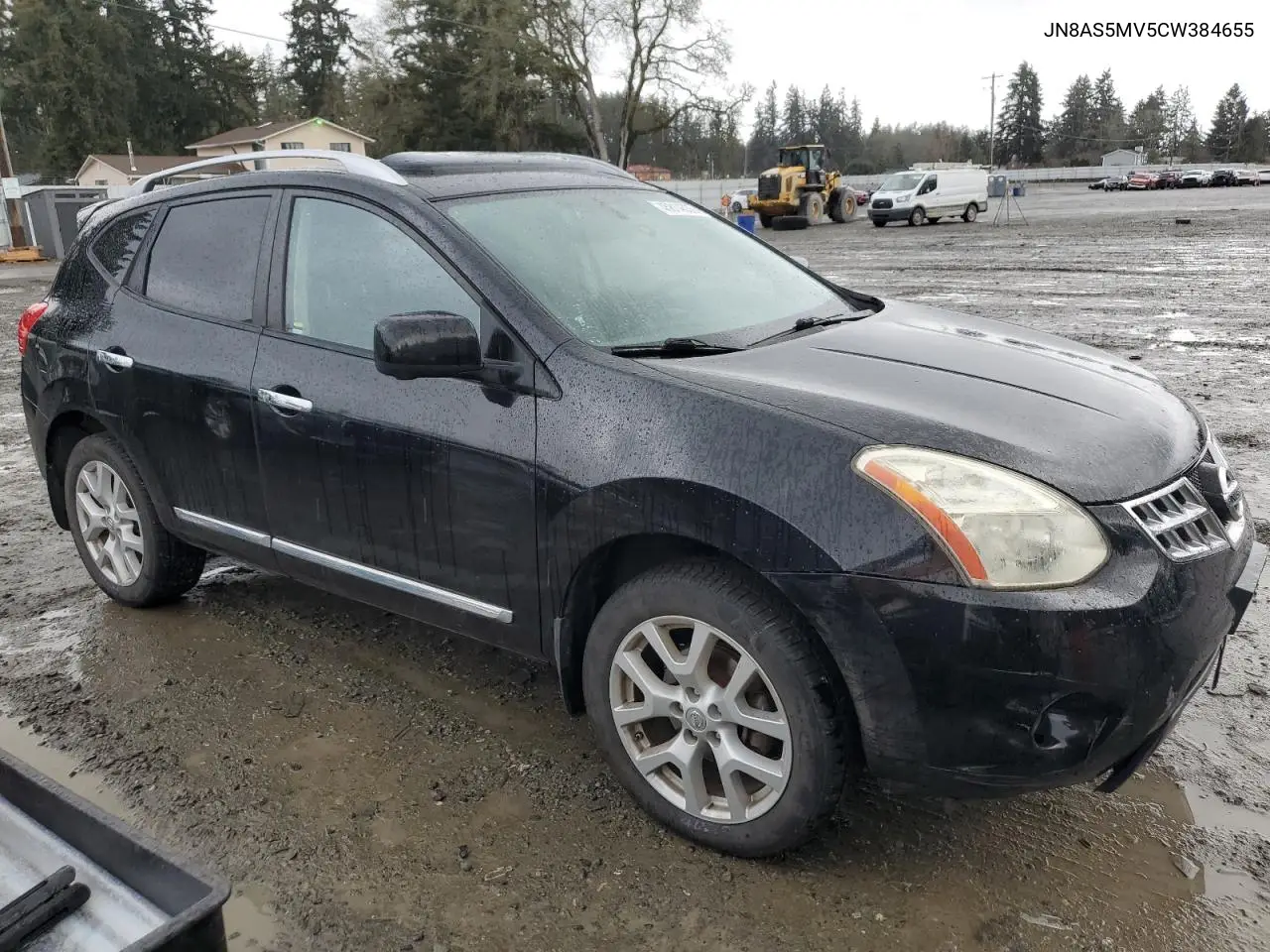 2012 Nissan Rogue S VIN: JN8AS5MV5CW384655 Lot: 45814535