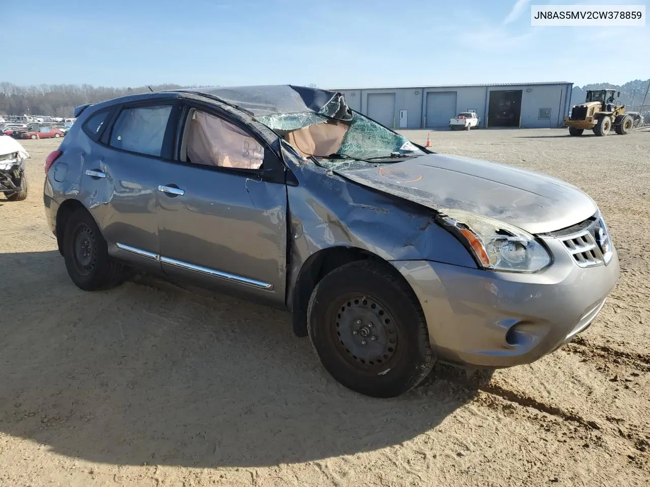 2012 Nissan Rogue S VIN: JN8AS5MV2CW378859 Lot: 47076995