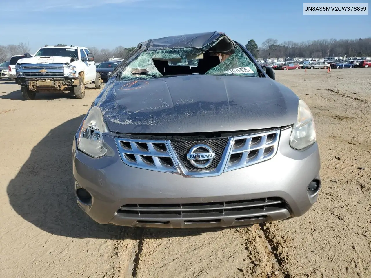 2012 Nissan Rogue S VIN: JN8AS5MV2CW378859 Lot: 47076995