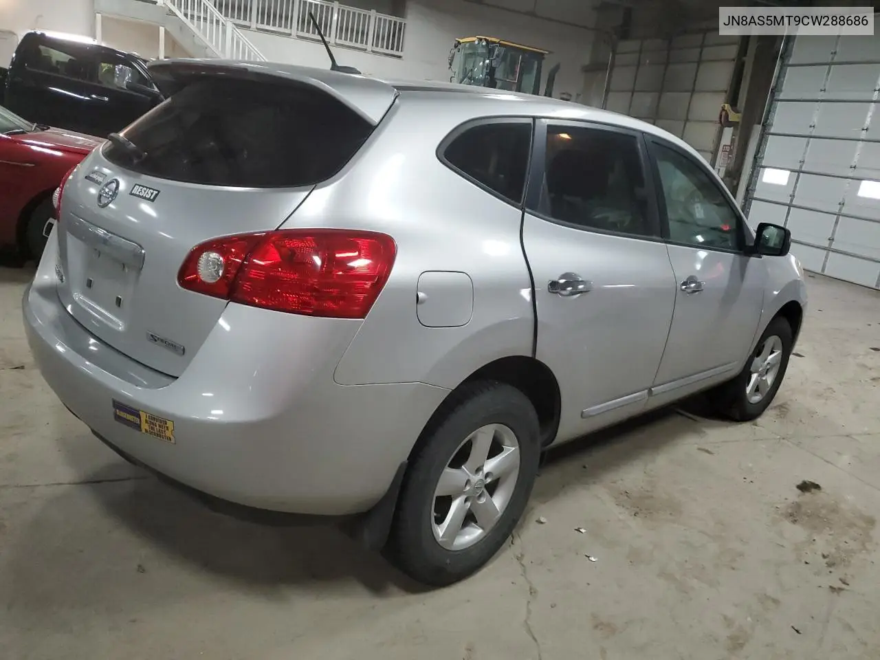 2012 Nissan Rogue S VIN: JN8AS5MT9CW288686 Lot: 51171625