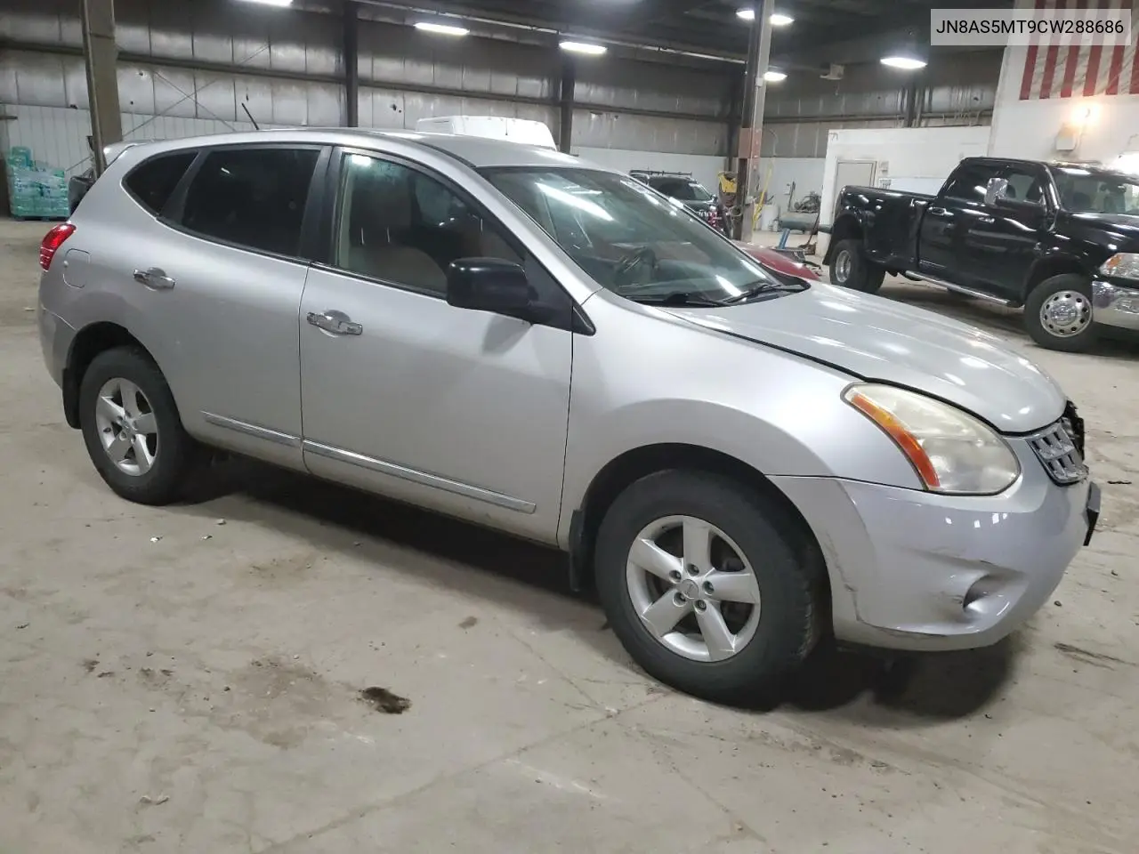 2012 Nissan Rogue S VIN: JN8AS5MT9CW288686 Lot: 51171625