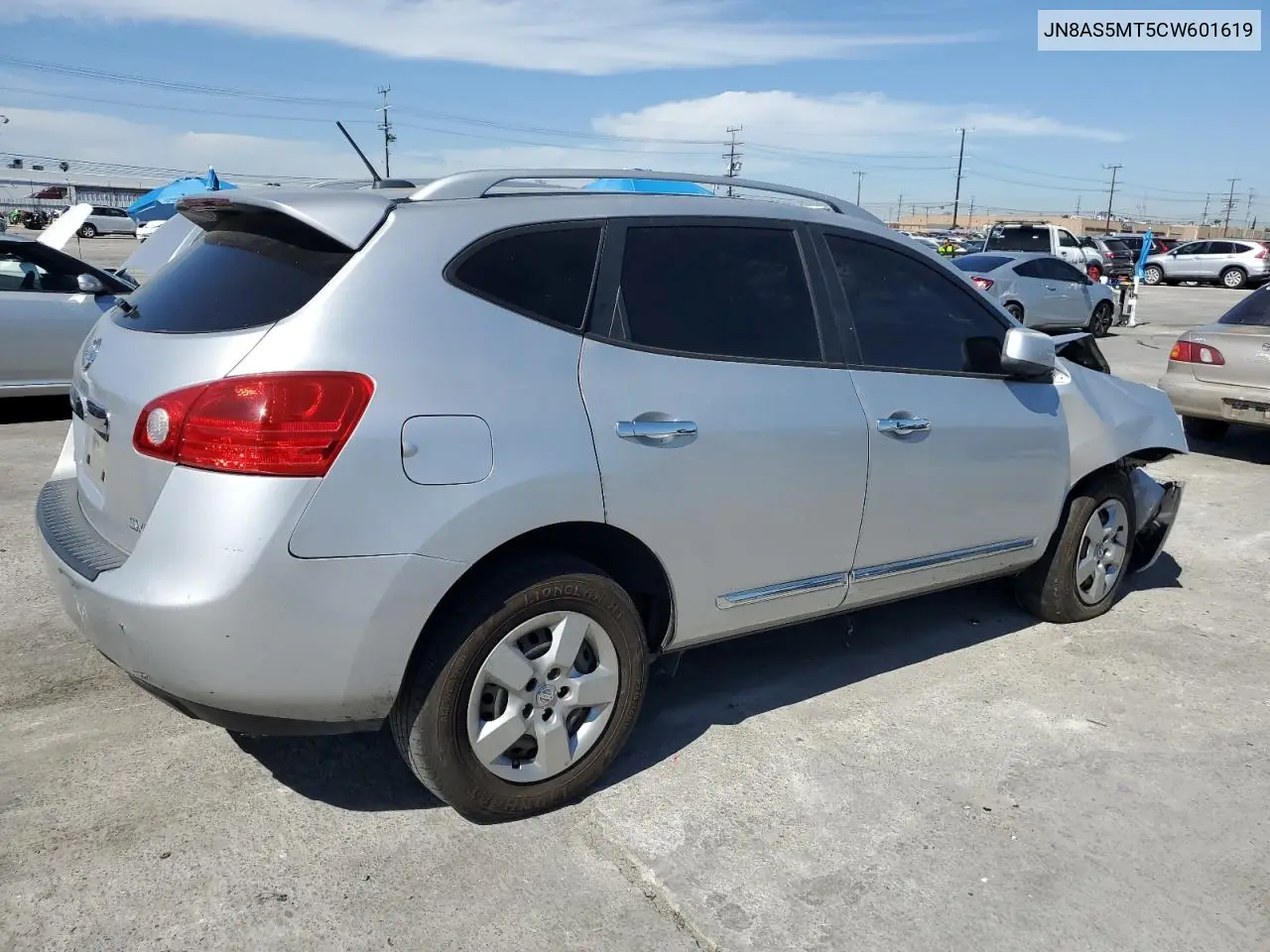 2012 Nissan Rogue S VIN: JN8AS5MT5CW601619 Lot: 52730845