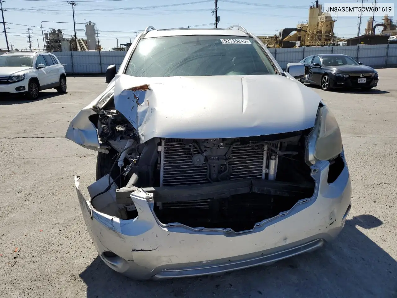 2012 Nissan Rogue S VIN: JN8AS5MT5CW601619 Lot: 52730845
