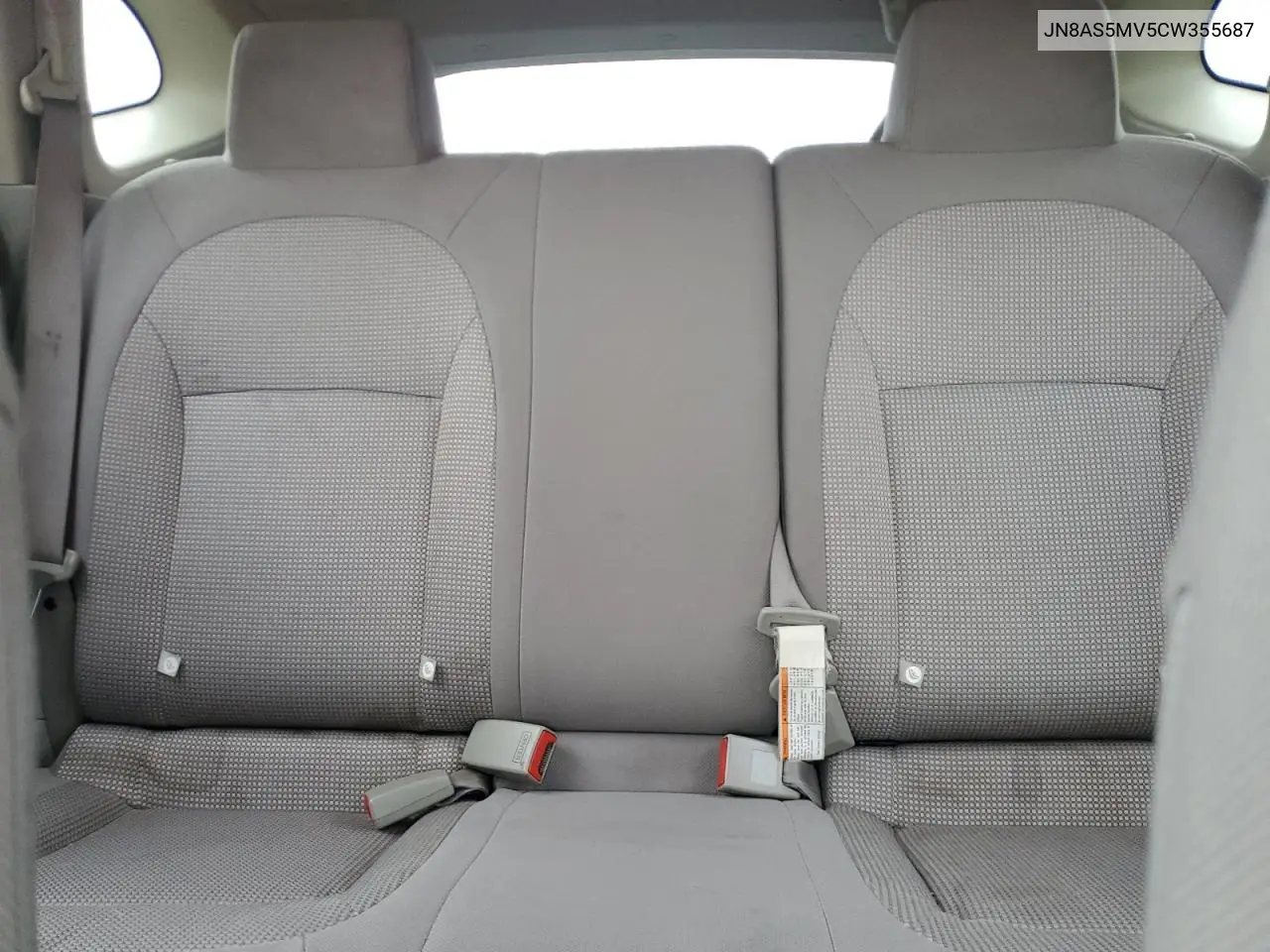 2012 Nissan Rogue S VIN: JN8AS5MV5CW355687 Lot: 54751285
