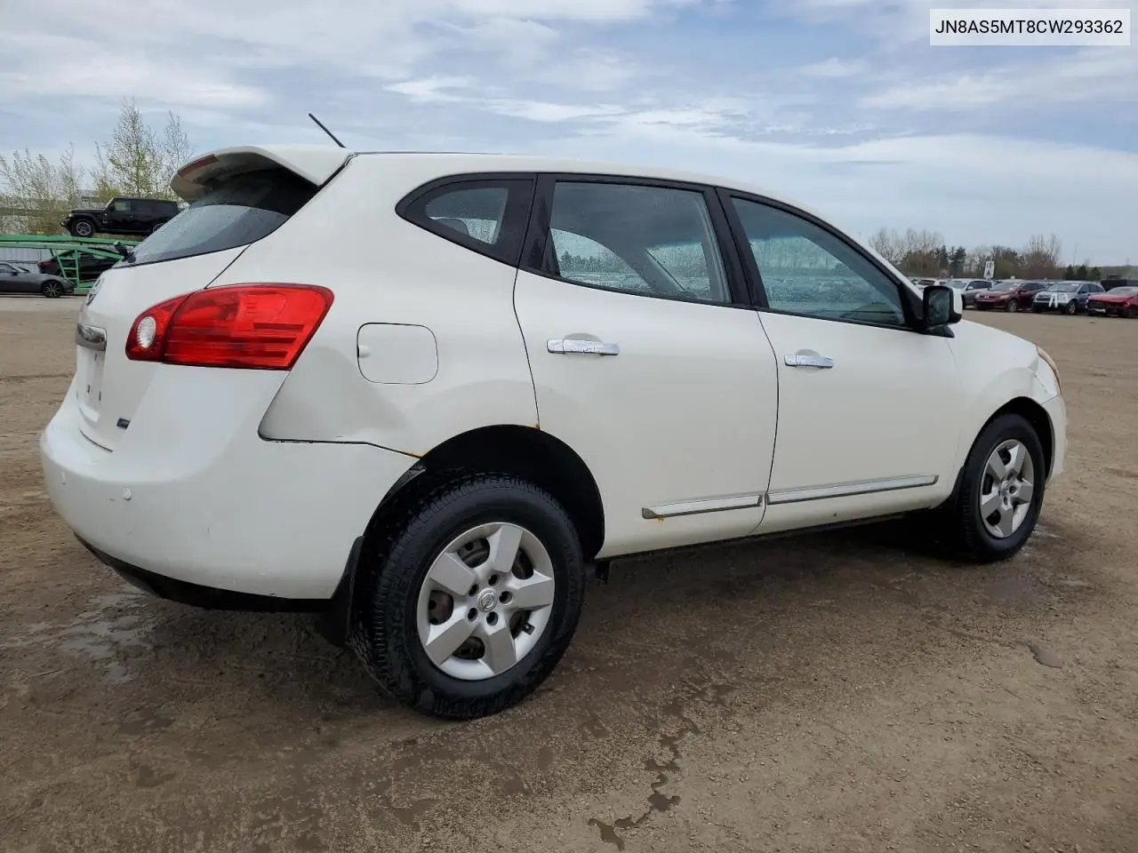 2012 Nissan Rogue S VIN: JN8AS5MT8CW293362 Lot: 56300965