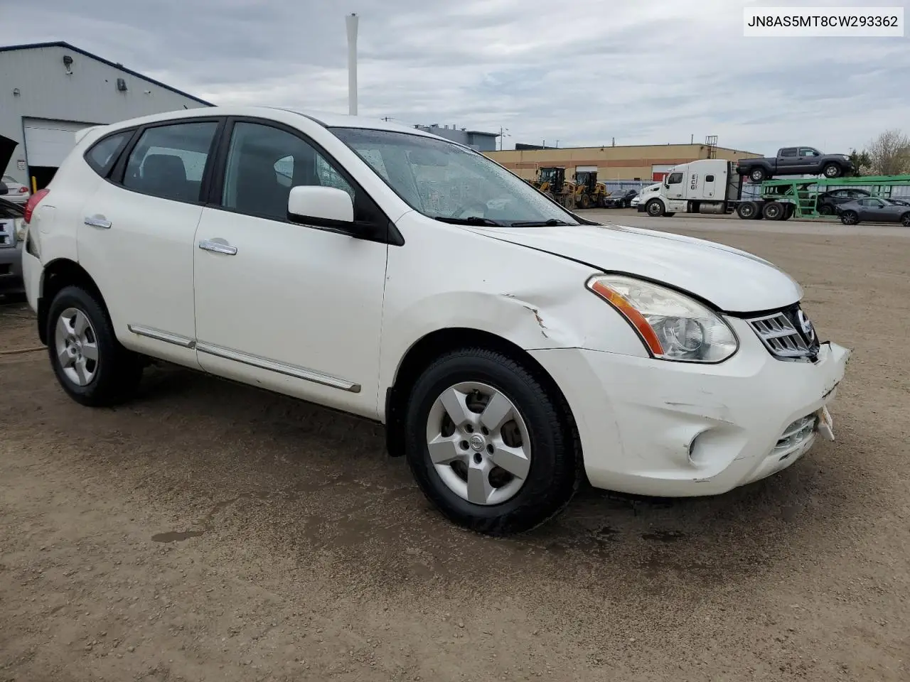 2012 Nissan Rogue S VIN: JN8AS5MT8CW293362 Lot: 56300965