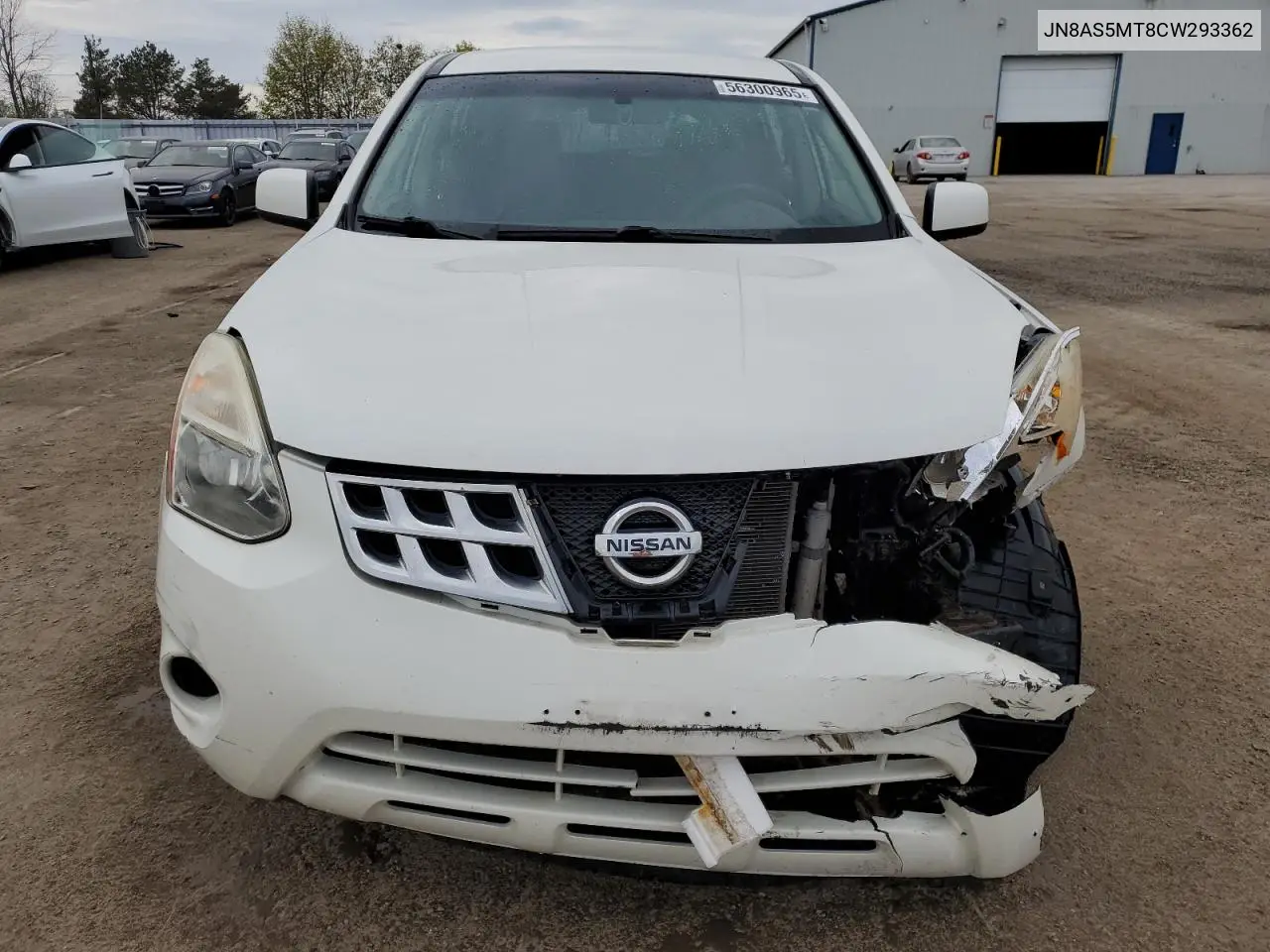 2012 Nissan Rogue S VIN: JN8AS5MT8CW293362 Lot: 56300965