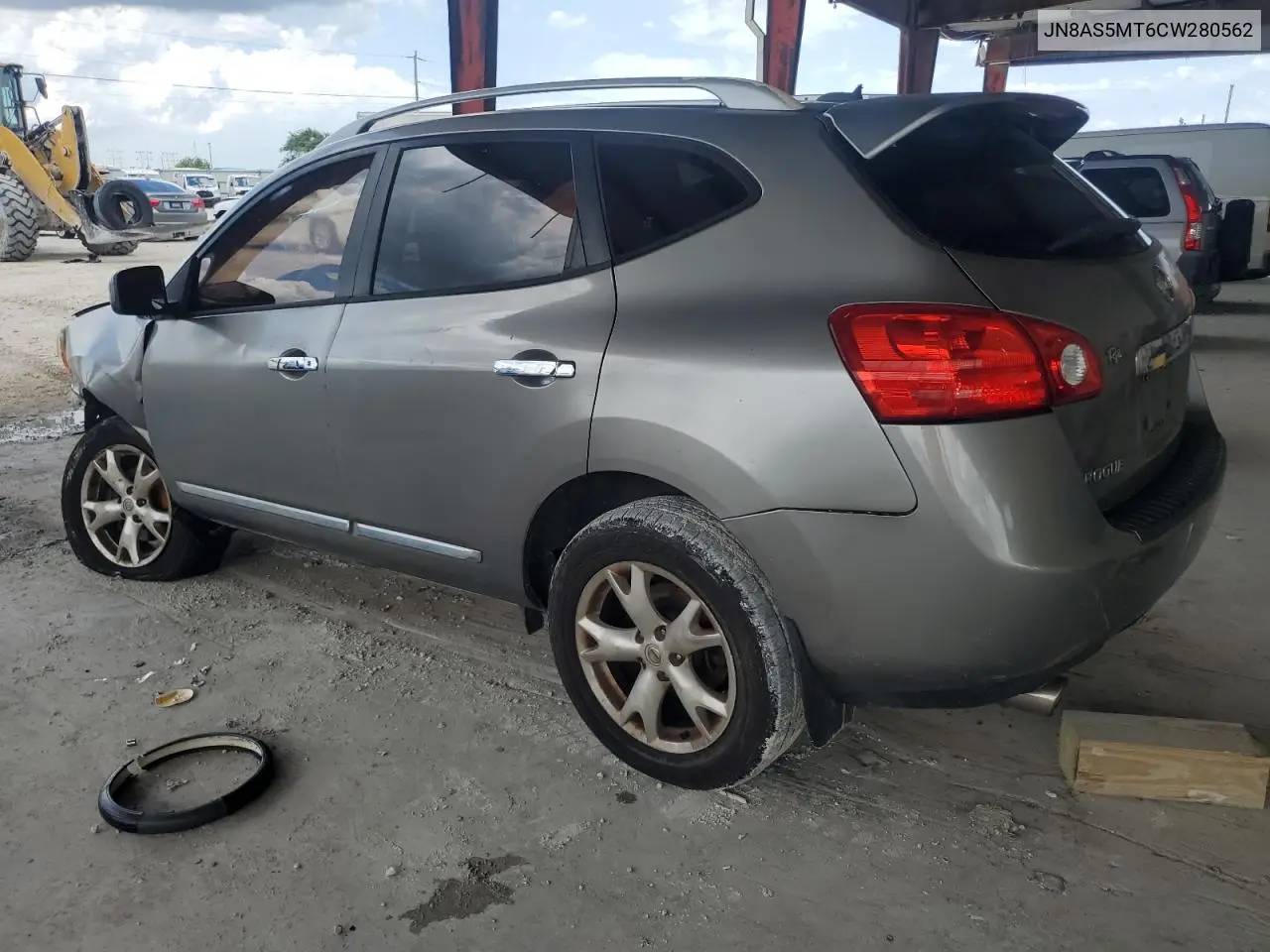 2012 Nissan Rogue S VIN: JN8AS5MT6CW280562 Lot: 56483485