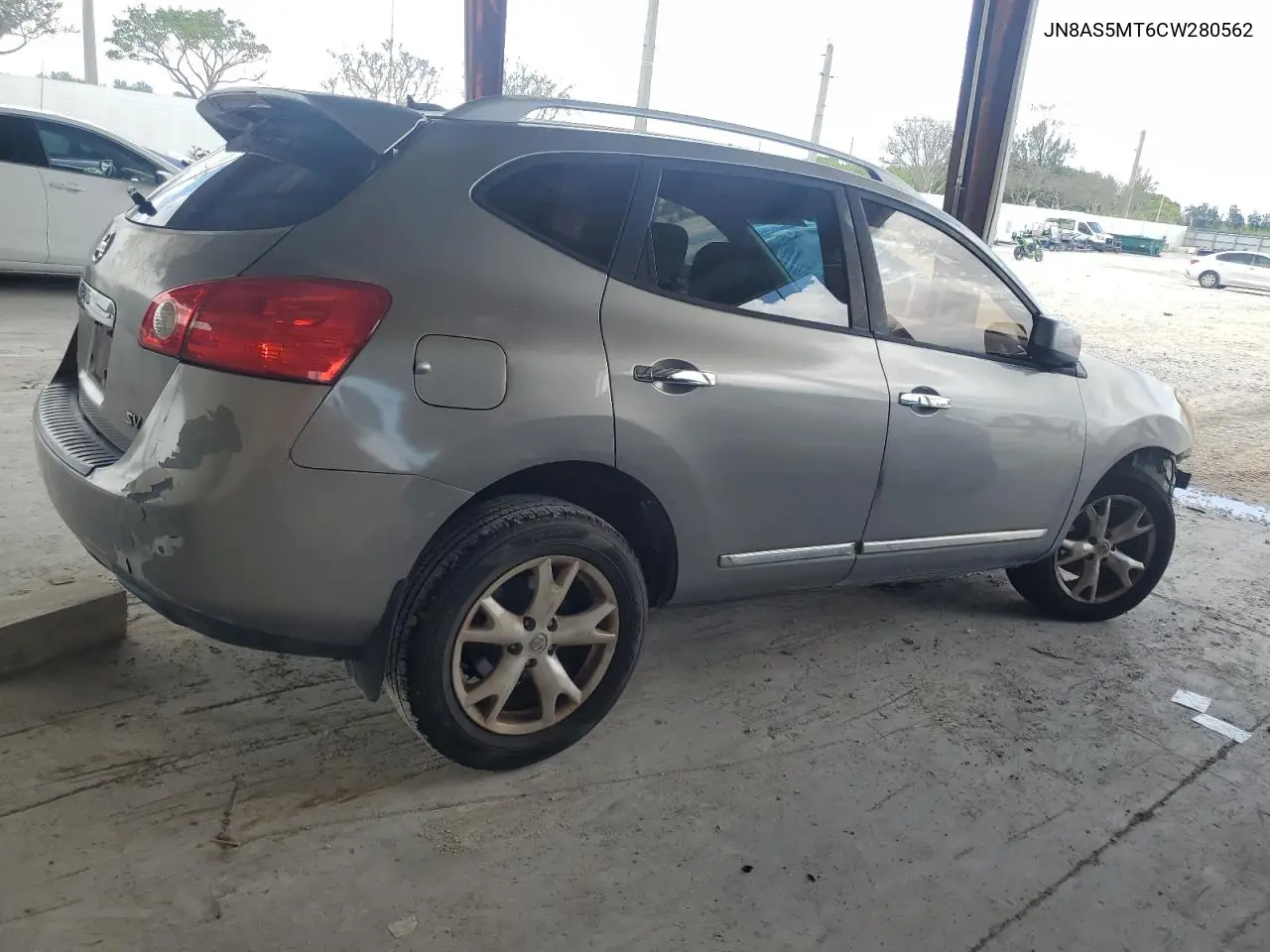 2012 Nissan Rogue S VIN: JN8AS5MT6CW280562 Lot: 56483485