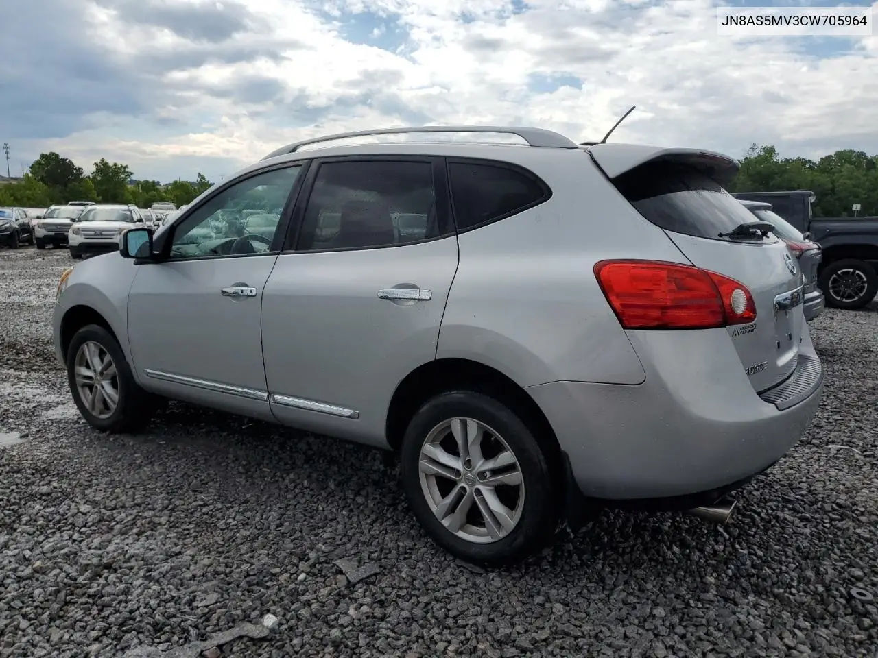 2012 Nissan Rogue S VIN: JN8AS5MV3CW705964 Lot: 56600955