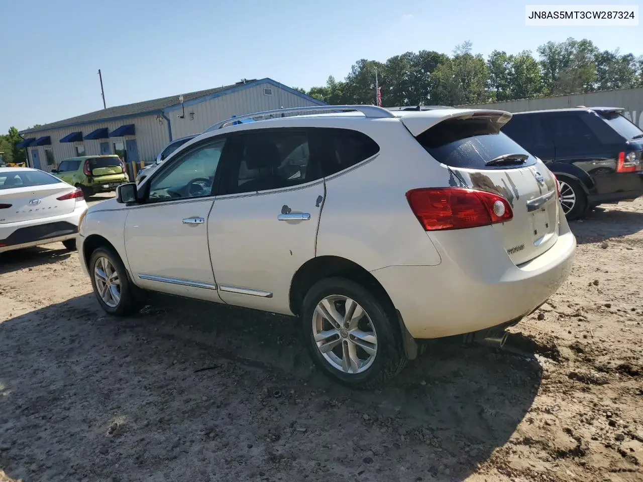 2012 Nissan Rogue S VIN: JN8AS5MT3CW287324 Lot: 56851095
