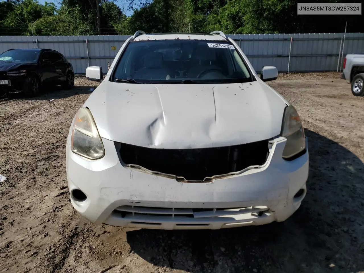 2012 Nissan Rogue S VIN: JN8AS5MT3CW287324 Lot: 56851095