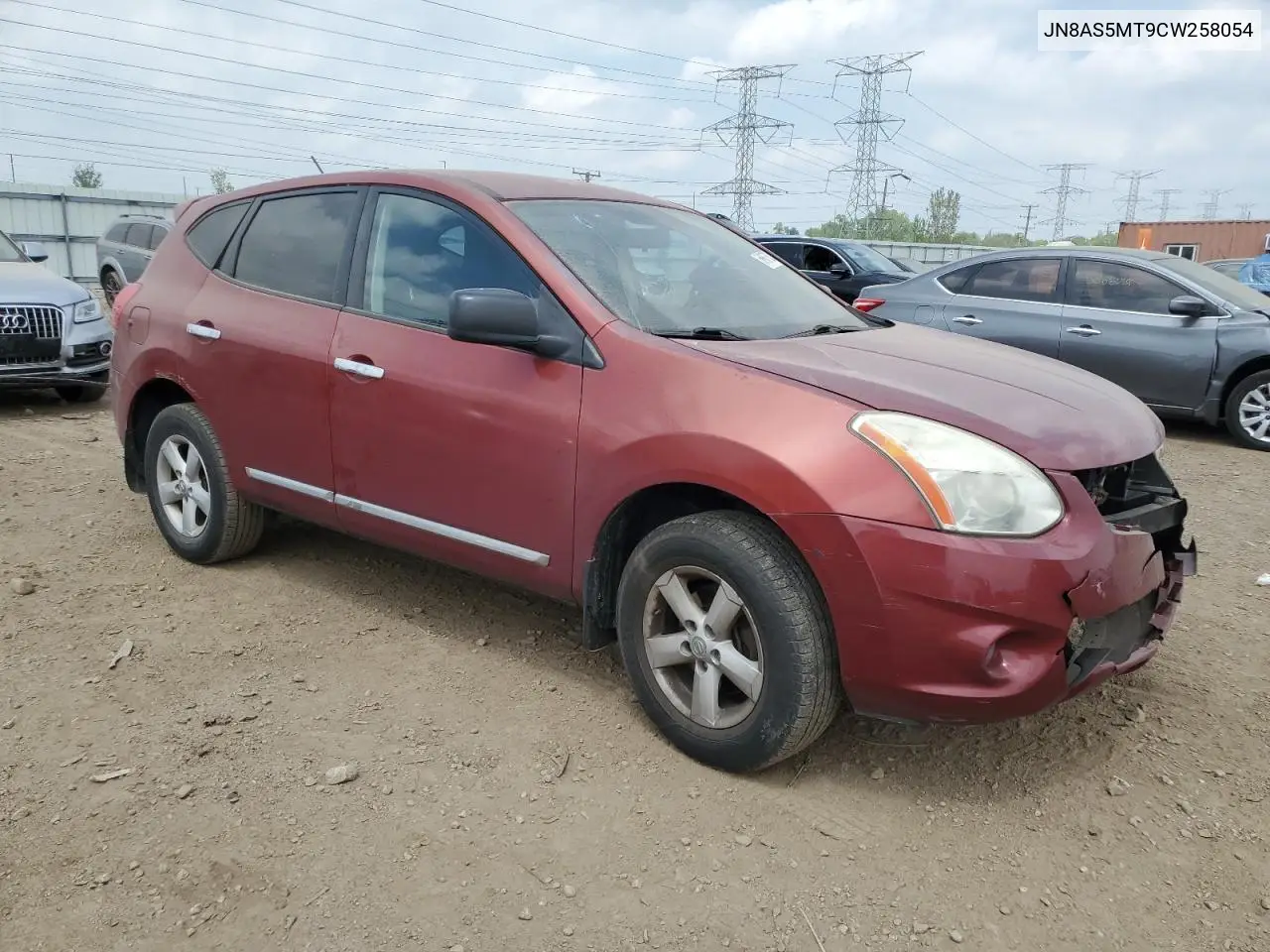 2012 Nissan Rogue S VIN: JN8AS5MT9CW258054 Lot: 56867805