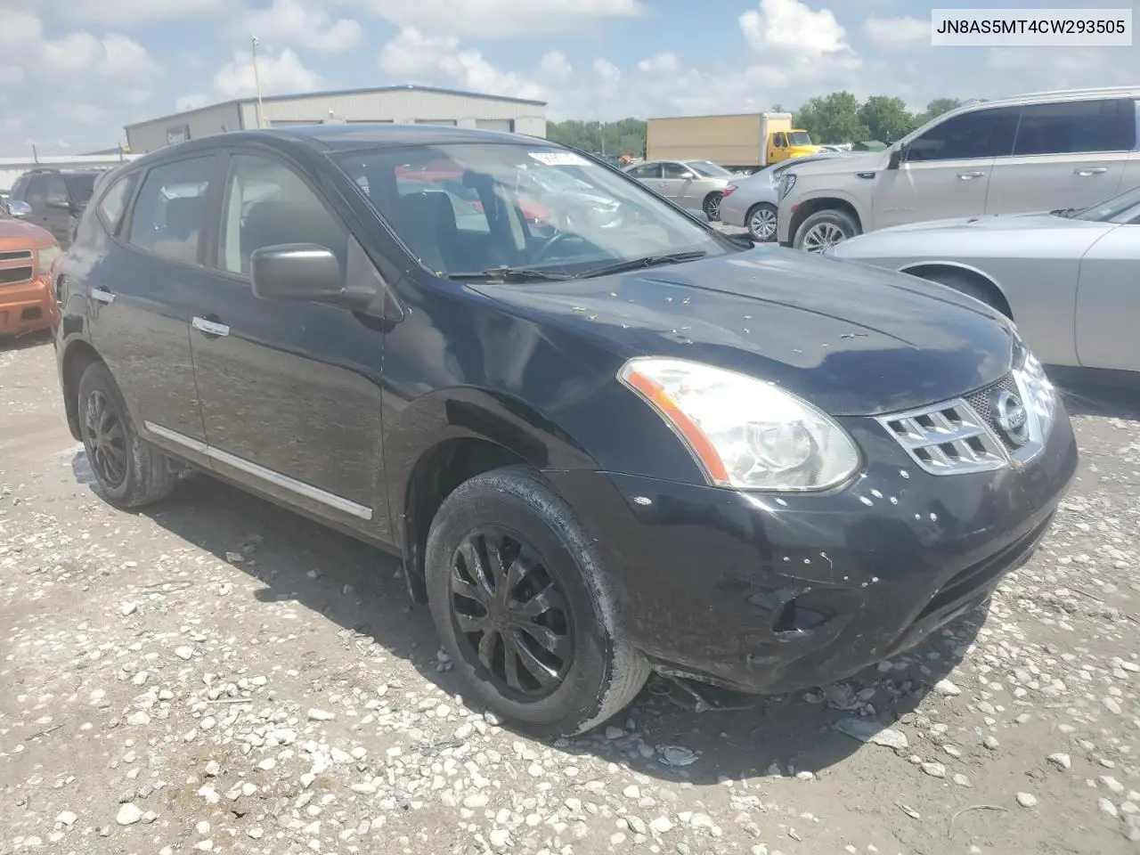2012 Nissan Rogue S VIN: JN8AS5MT4CW293505 Lot: 56985745