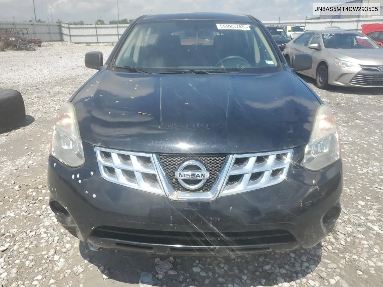 2012 Nissan Rogue S VIN: JN8AS5MT4CW293505 Lot: 56985745