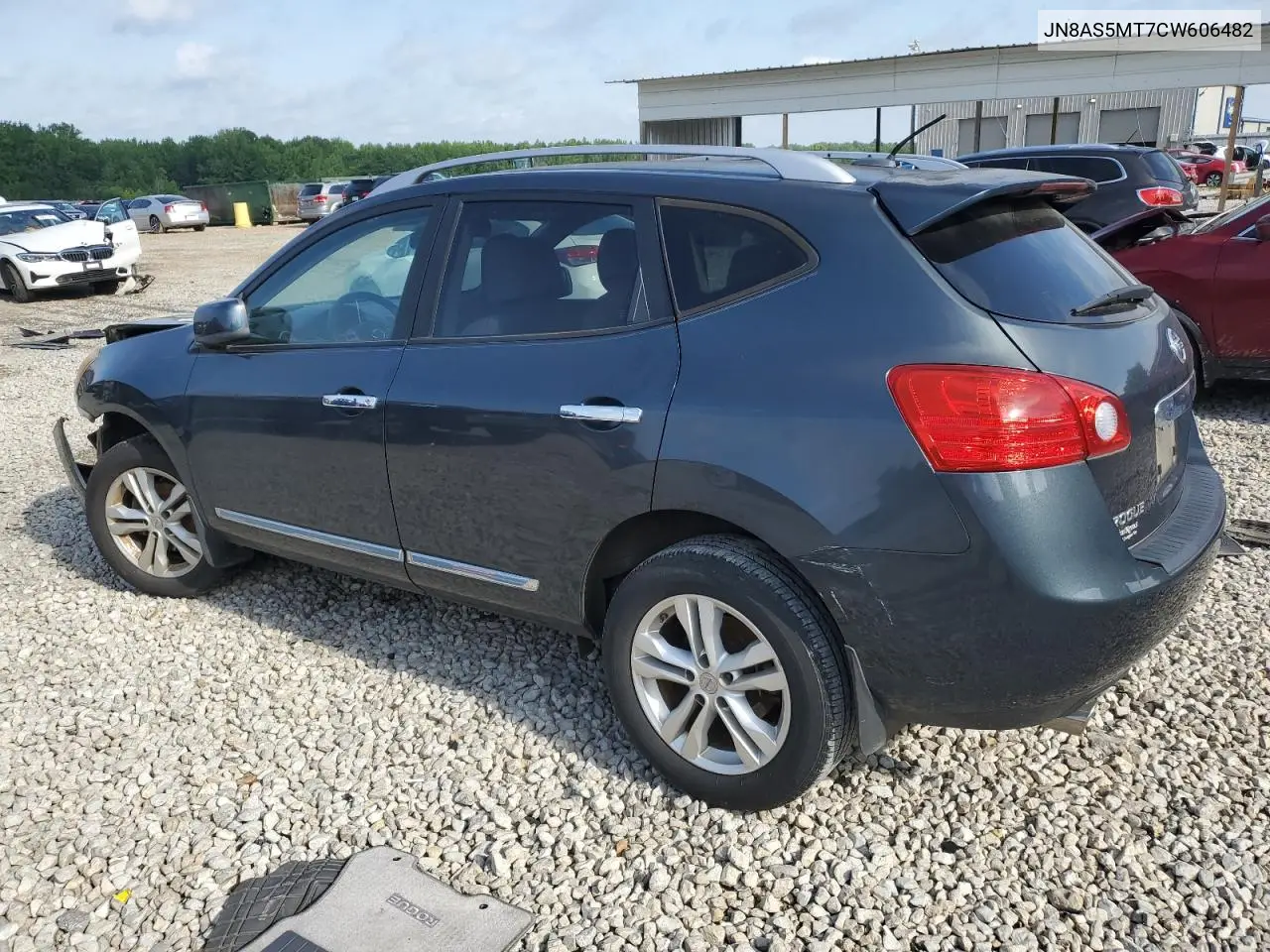 2012 Nissan Rogue S VIN: JN8AS5MT7CW606482 Lot: 57041085