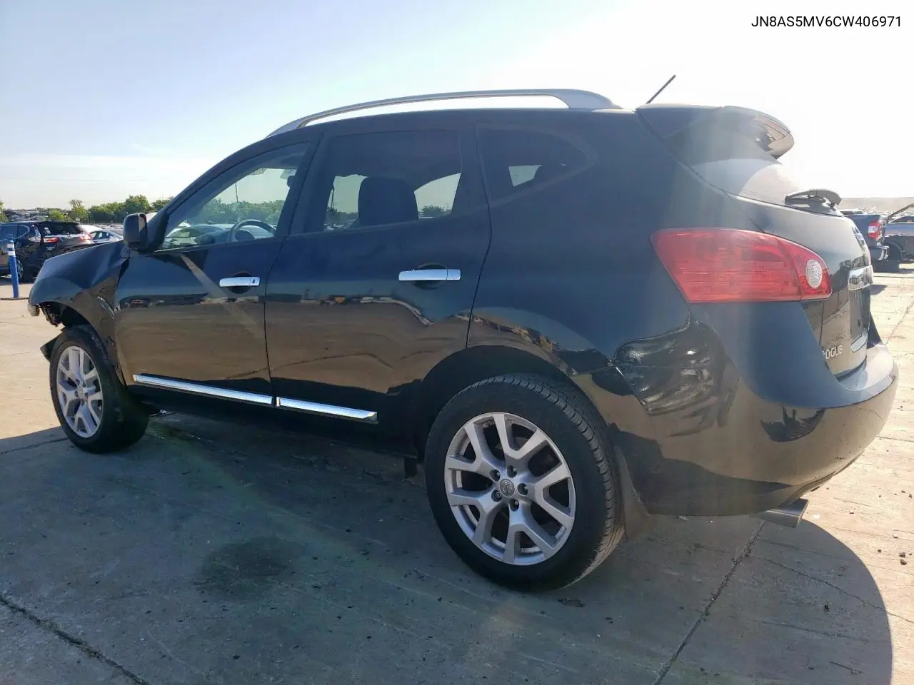 2012 Nissan Rogue S VIN: JN8AS5MV6CW406971 Lot: 62340725