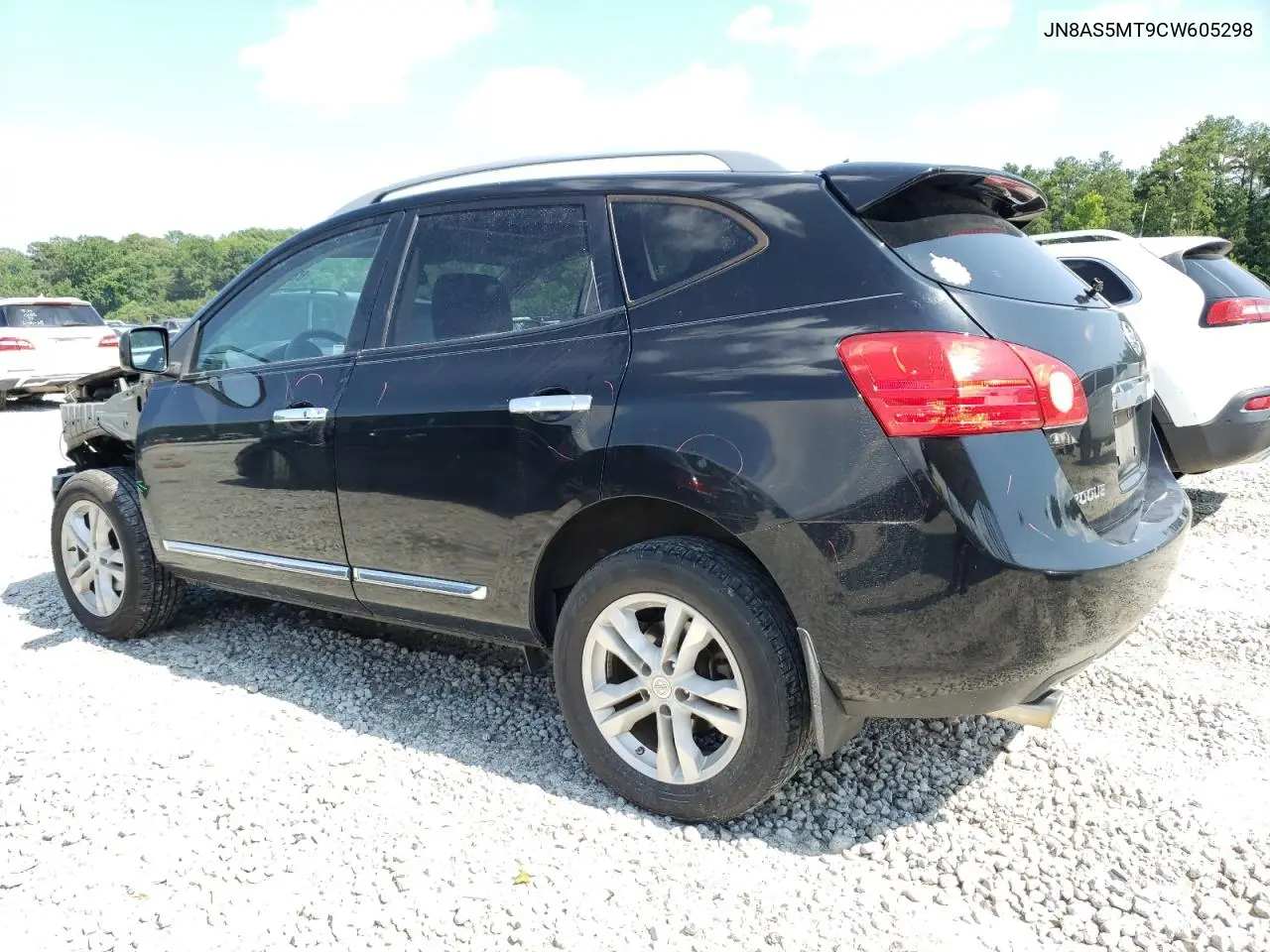 2012 Nissan Rogue S VIN: JN8AS5MT9CW605298 Lot: 62418475
