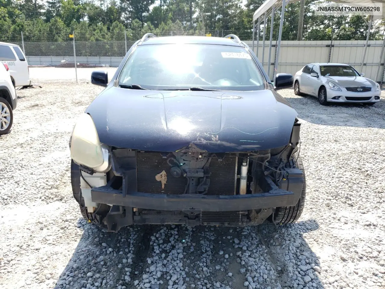 2012 Nissan Rogue S VIN: JN8AS5MT9CW605298 Lot: 62418475